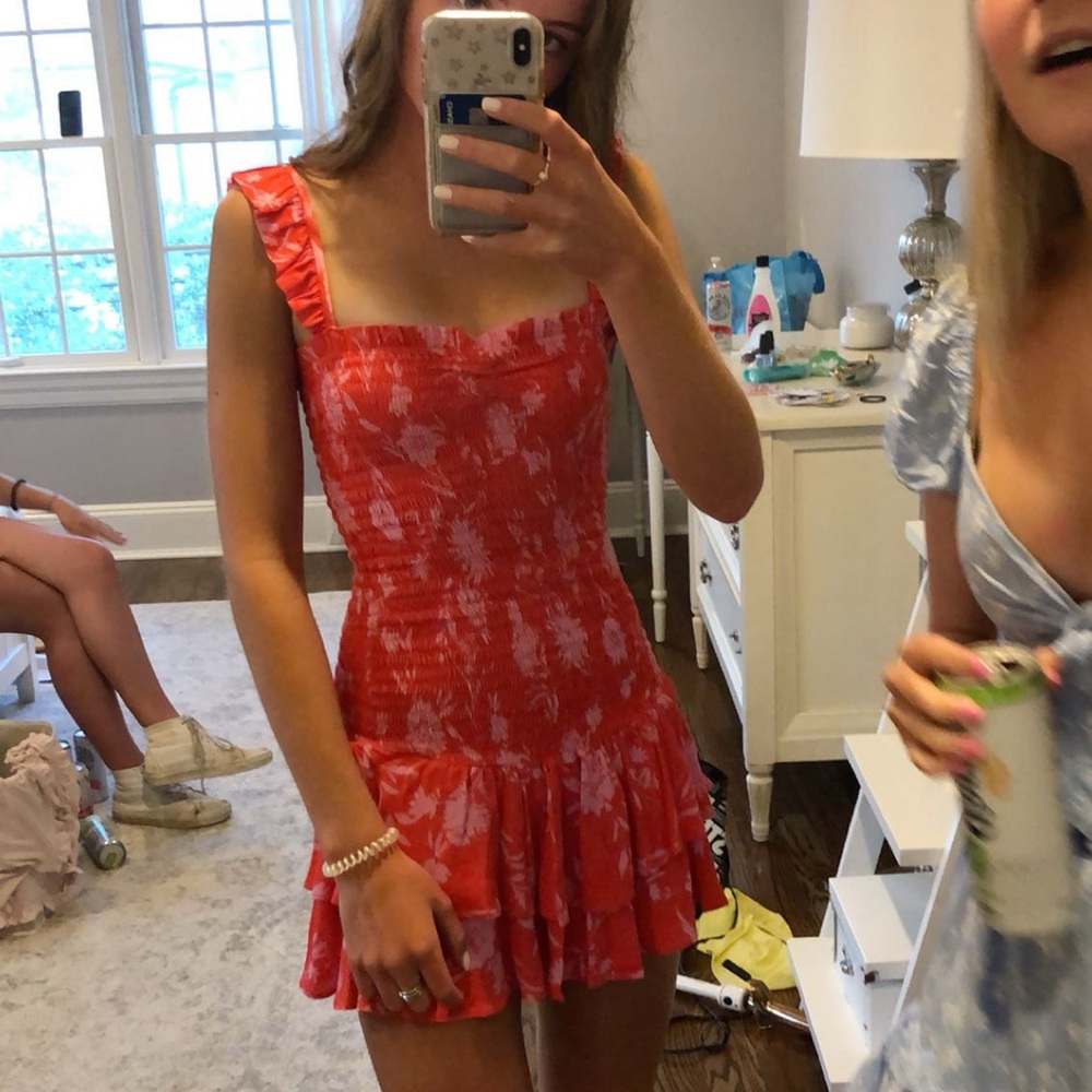 Skylar + Madison Vibrant Red Dress